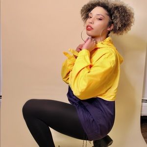 TYR Yellow/Blue Sport Windbreaker